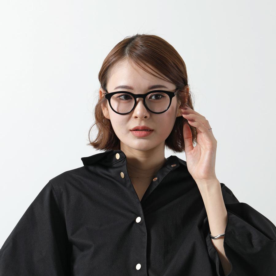 GUCCI（グッチ） メガネ GG1822O レディース ボストン型 ロゴ 黒縁
