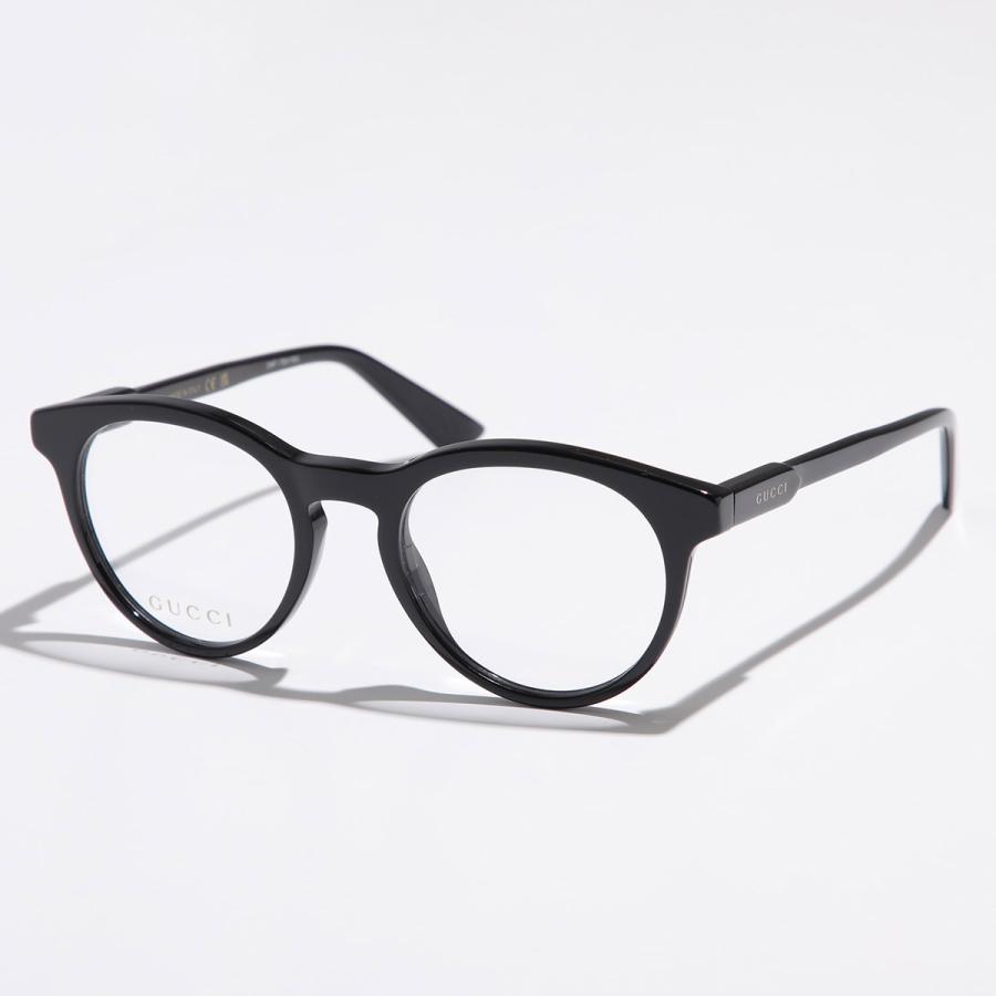 GUCCI グッチ メガネフレーム 眼鏡 メガネ めがね 伊達メガネ 黒 ブラッ GUCCI（グッチ） メガネ GG1822O レディース ボストン型 ロゴ 黒縁