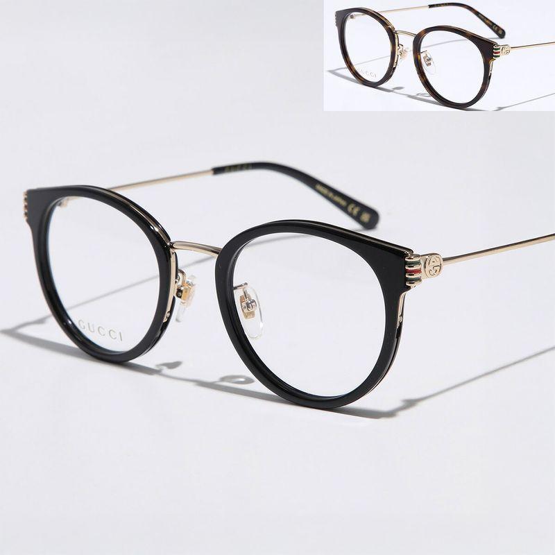 GUCCI（グッチ） メガネ GG1885OA メンズ ボストン型 ダブルG 黒縁