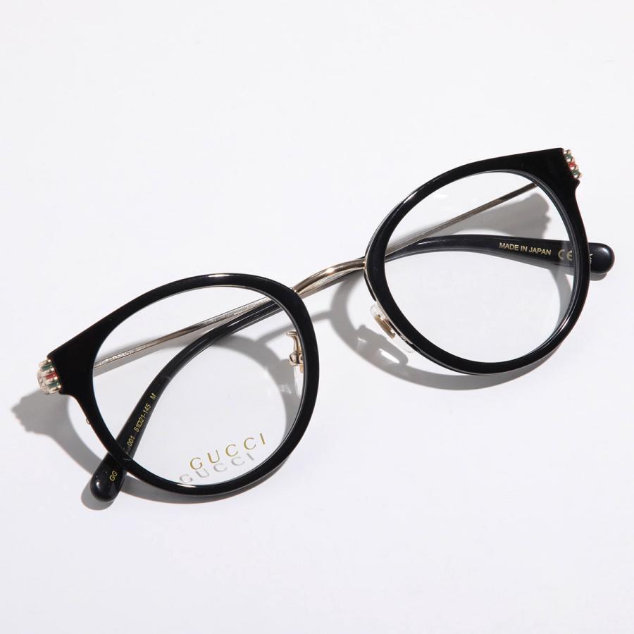 GUCCI（グッチ） メガネ GG1885OA メンズ ボストン型 ダブルG 黒縁