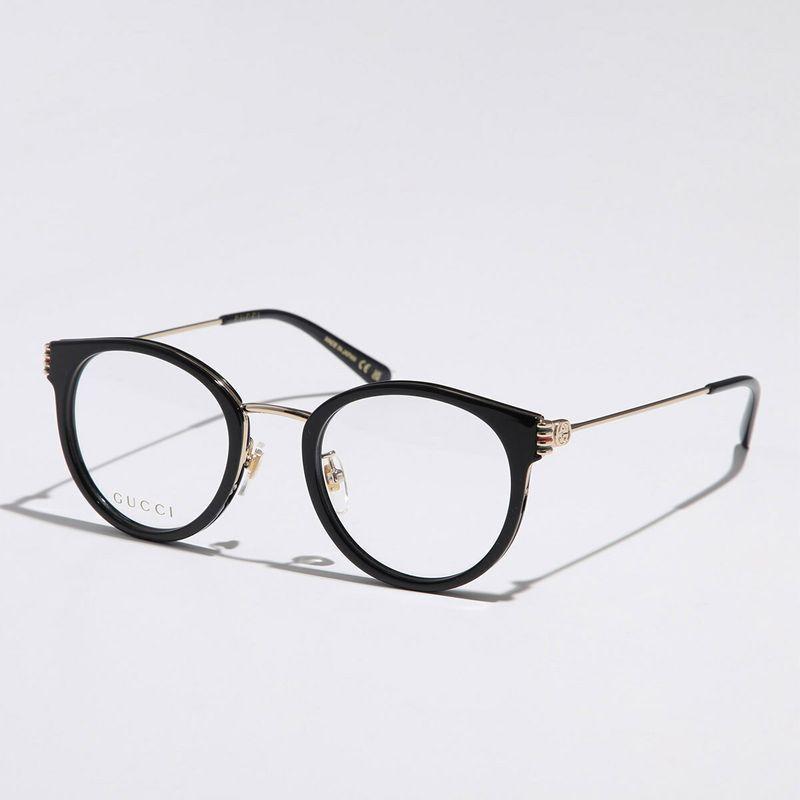 GUCCI グッチ サングラス GG 眼鏡 メガネ めがね ブラック メンズ GUCCI（グッチ） メガネ GG1885OA メンズ ボストン型 ダブルG 黒縁