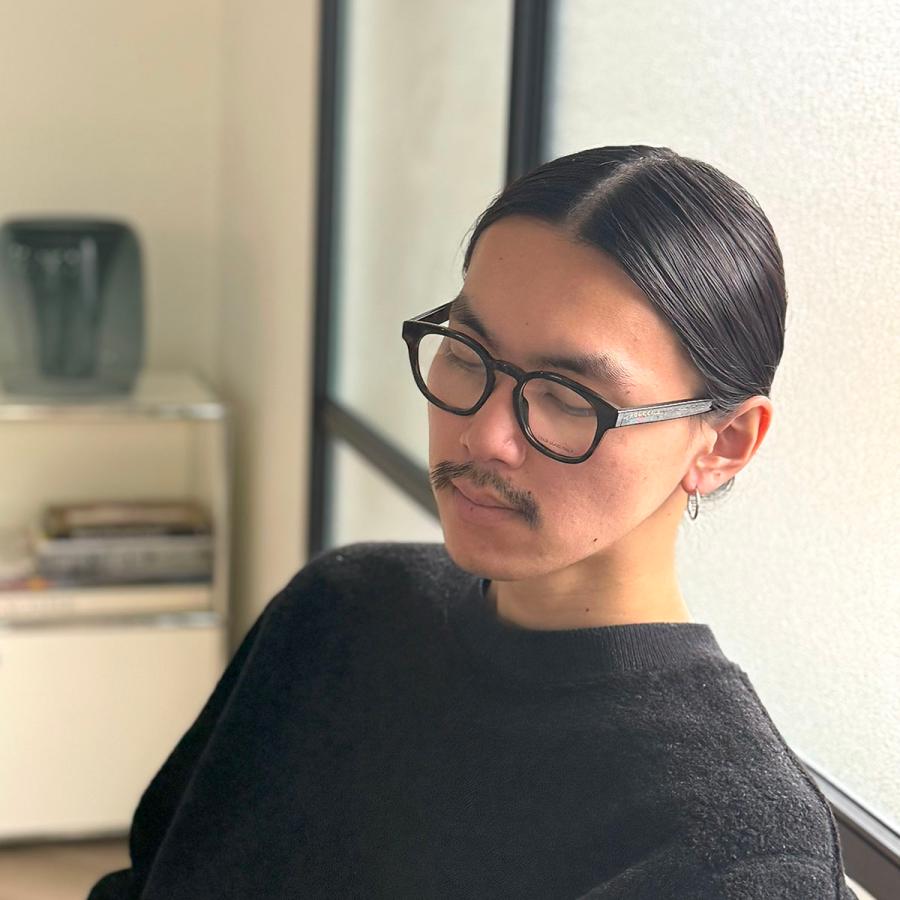 GUCCI（グッチ） メガネ GG1859O メンズ ウェリントン型 ロゴ 黒縁