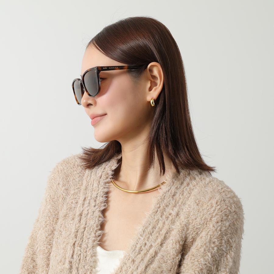 【極美品】GUCCI グッチ　オーバル　サングラス　Y2K セルフレーム GUCCI（グッチ） サングラス GG1896SK レディース ウェリントン型 ロゴ