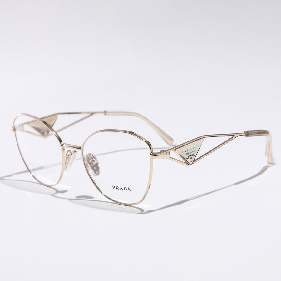 PRADA（プラダ） メガネ VPR 52Z レディース キャットアイ型 メタル