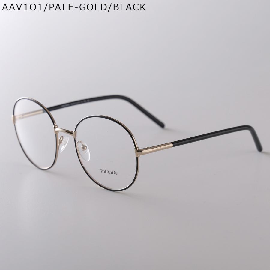 PRADA（プラダ） メガネ VPR 55W レディース ラウンド型 細フレーム