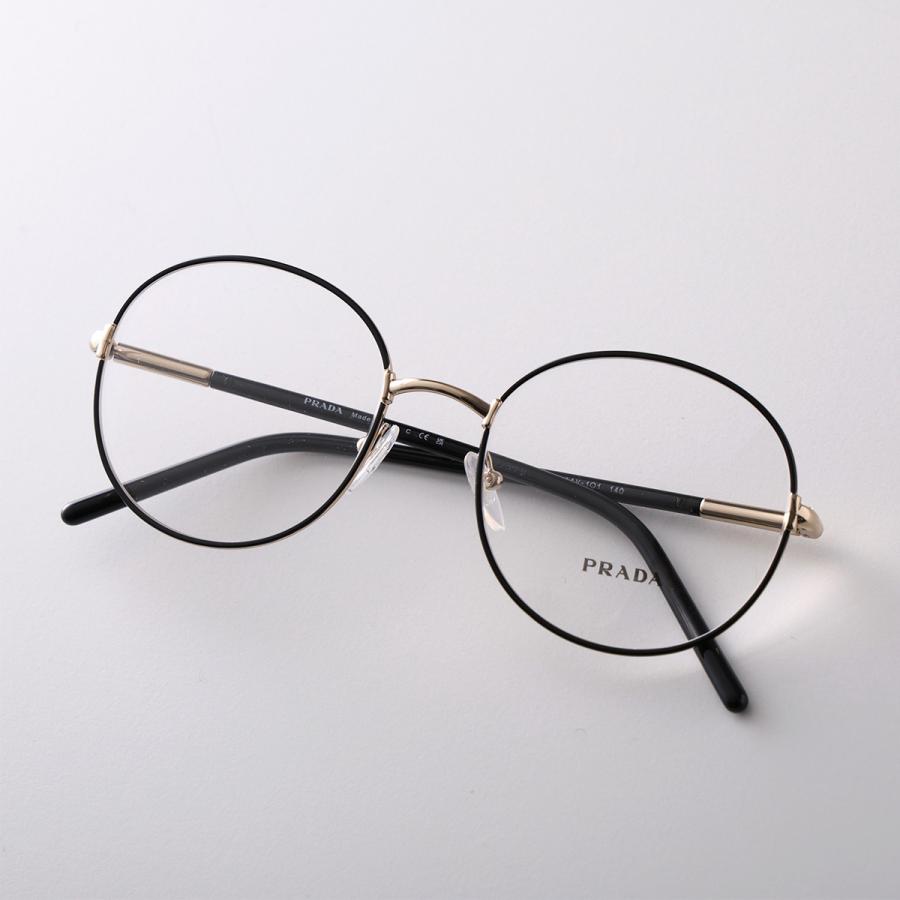 PRADA（プラダ） メガネ VPR 55W レディース ラウンド型 細フレーム