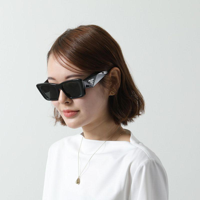 PRADA（プラダ） サングラス SPR 08Y レディース バタフライ型 セル
