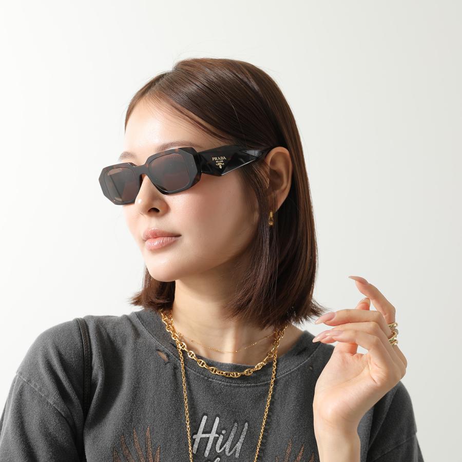 PRADA サングラス SPR17W-Fブラウンべっ甲柄クリアブラウン Prada PR B17SF Brown 25F70B Sunglasses for Men