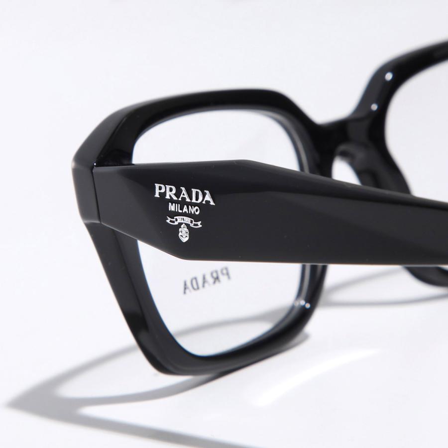 【極美品】PRADA プラダ　ウェリントン　サングラス　VPR 14Z 三角ロゴ PRADA（プラダ） メガネ VPR 14Z メンズ スクエア型 セルフレーム