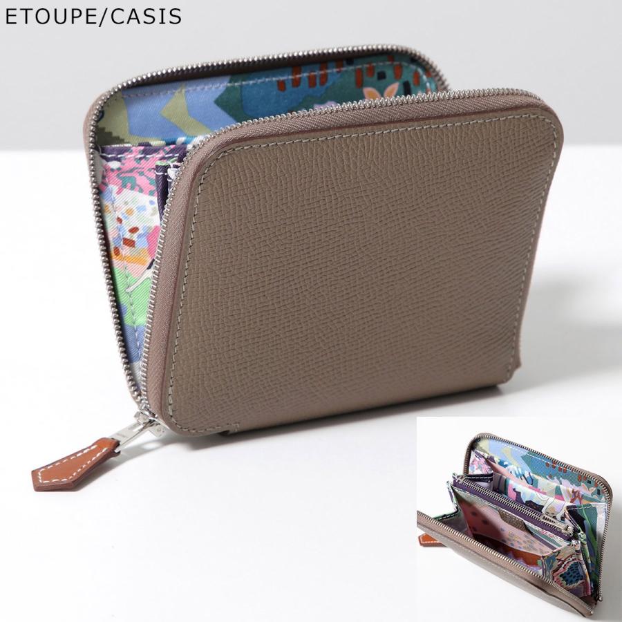 HERMES（エルメス） 二つ折り財布 アザップ シルクイン コンパクト