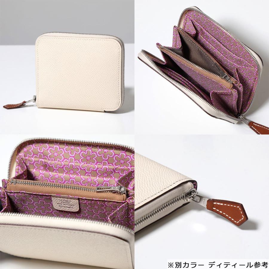 HERMES（エルメス） 二つ折り財布 アザップ シルクイン コンパクト