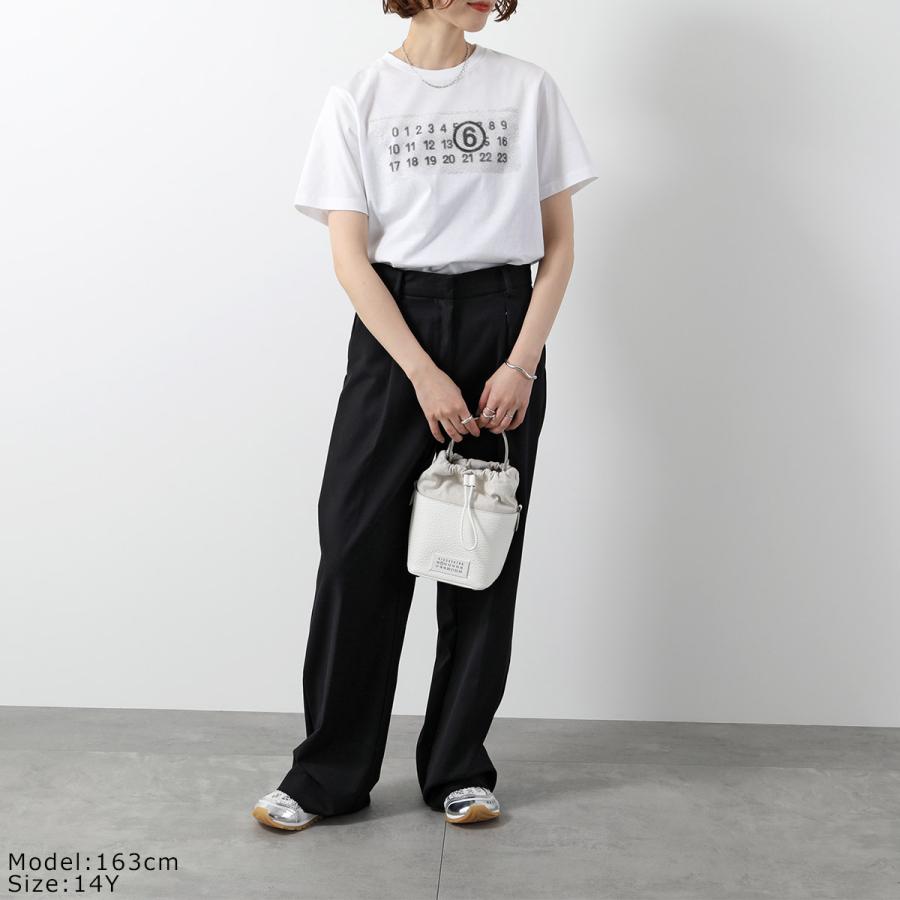MM6 キッズ14Y クロップドTシャツ ホワイト MM6 キッズ14Y クロップドTシャツ ホワイト MM6 キッズ14Y クロップドT