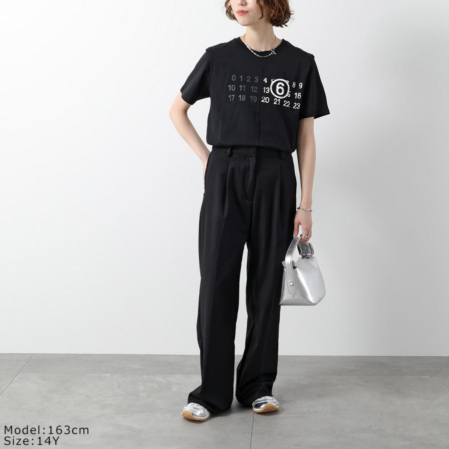 【未使用・タグ付き】MM6 メゾンマルジェラ シースルー 転写 プリント パンツ MM6 KIDS エムエムシックス メゾンマルジェラ キッズ Tシャツ M60775