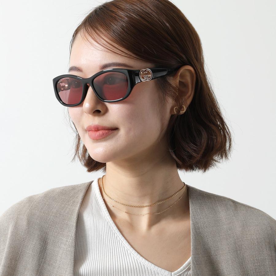 GUCCI（グッチ） サングラス GG1826SK レディース スクエア型 ダブルG