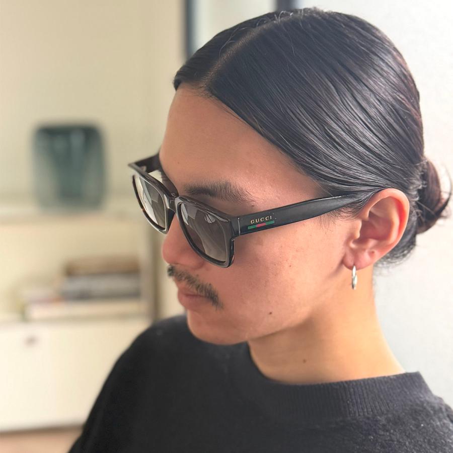 GUCCI グッチ サングラス GG1857SK メンズ スクエア型 ロゴ アイウェア  