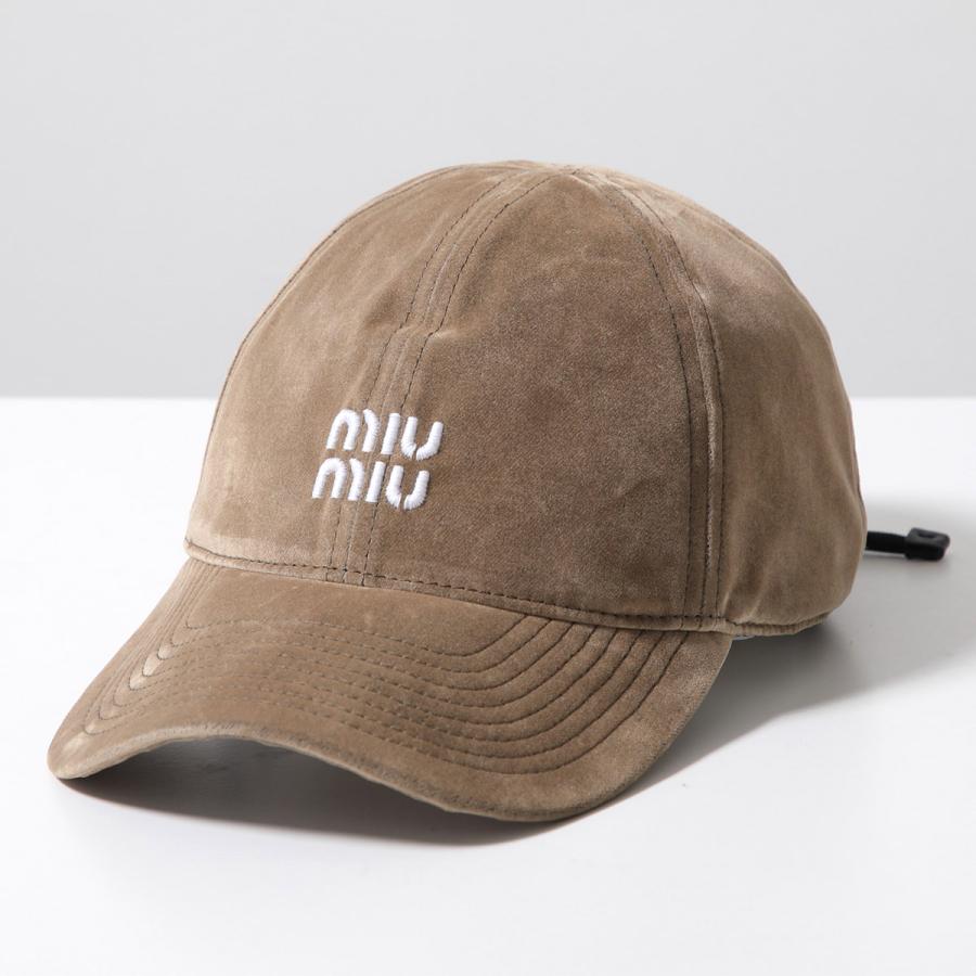 miu miu（ミュウミュウ） ベースボールキャップ 5HC369 2CUA