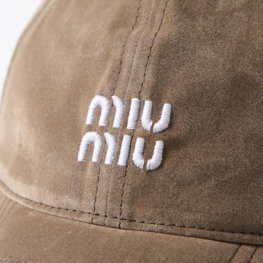 miu miu（ミュウミュウ） ベースボールキャップ 5HC369 2CUA