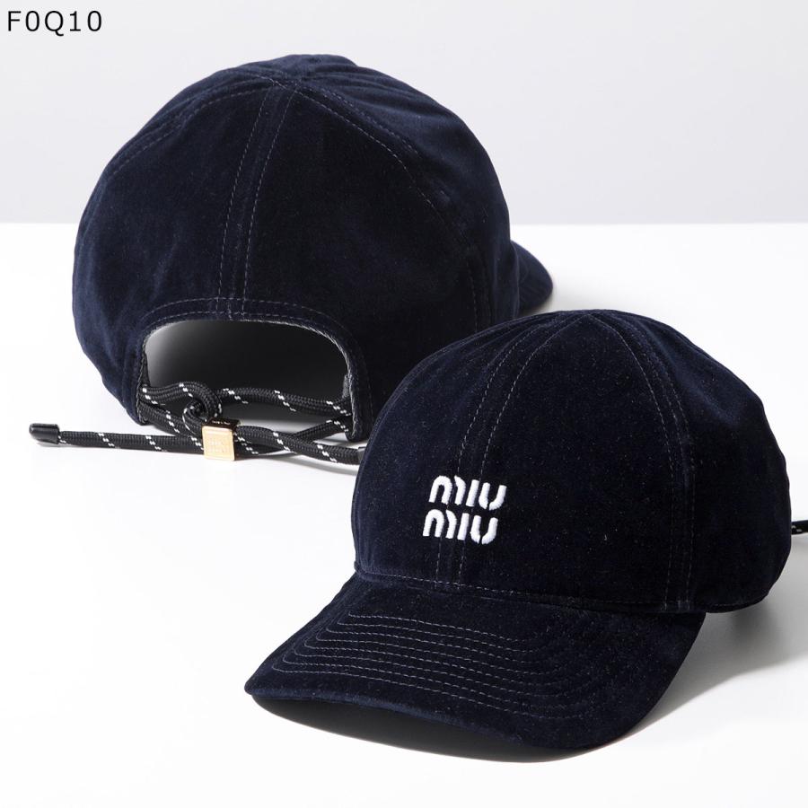 miu miu（ミュウミュウ） ベースボールキャップ 5HC369 2CUA