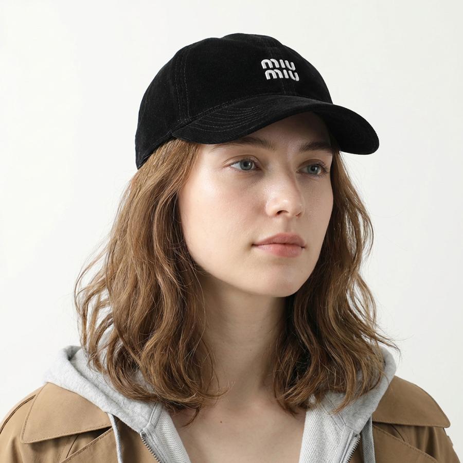miu miu（ミュウミュウ） ベースボールキャップ 5HC369 2CUA