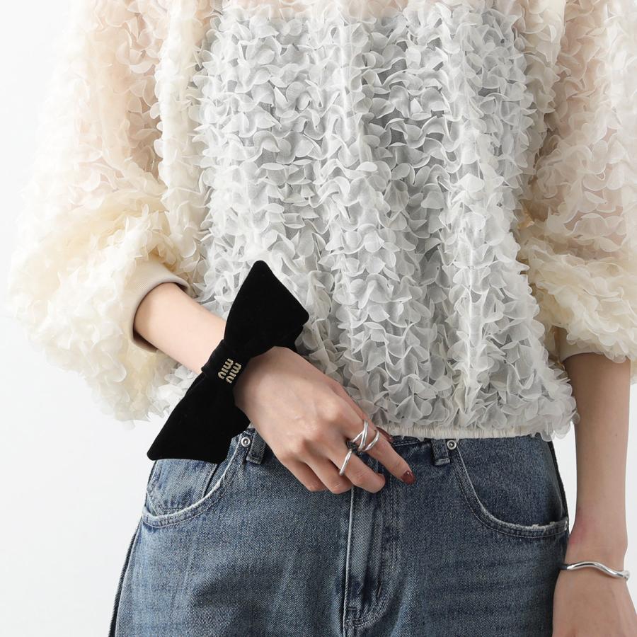 miu miu（ミュウミュウ） シュシュ 5IF181 068 レディース ベルベット