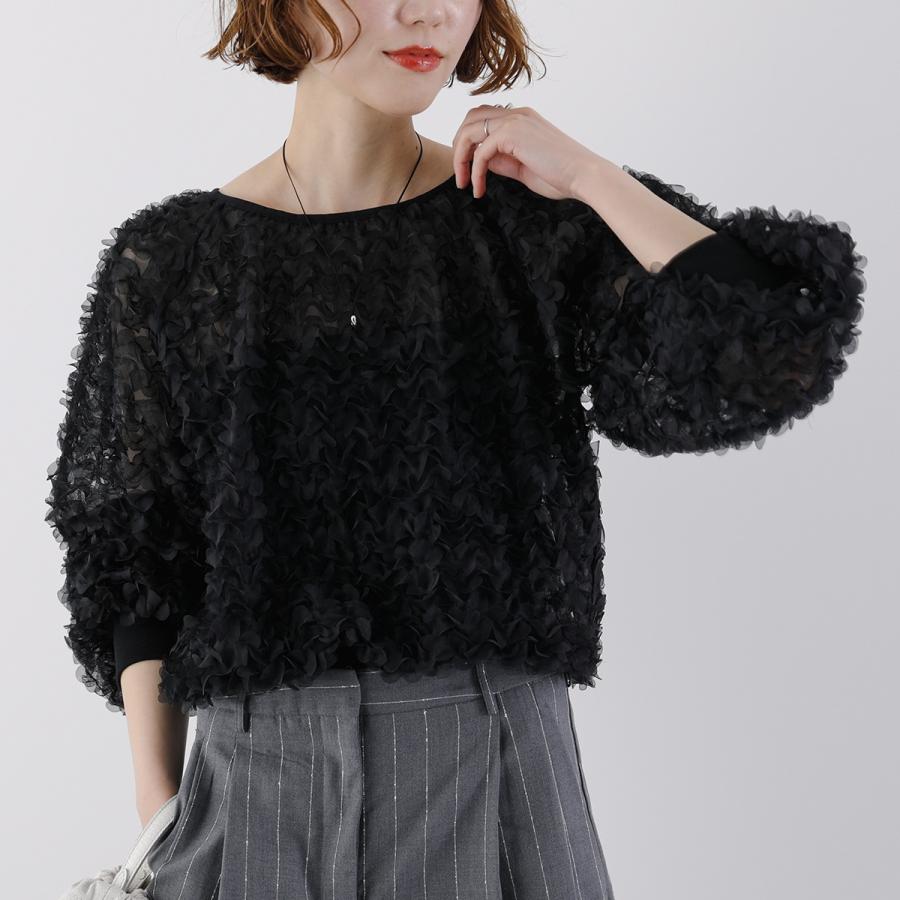 Noble PROVOKE プロヴォーク　Petal Motif プルオーバー PROVOKE プロヴォーク プルオーバー petal motif pullover PV-010050