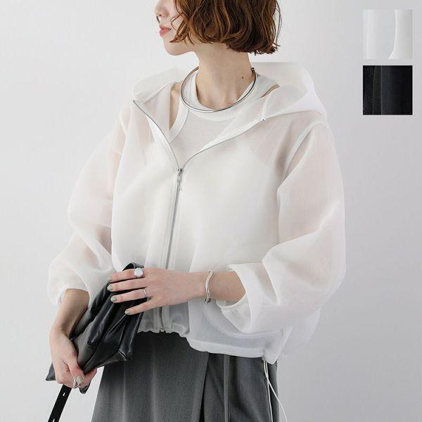 euphoric' ユーフォリック フーディー EU-CT6102 Sheer Hoodie