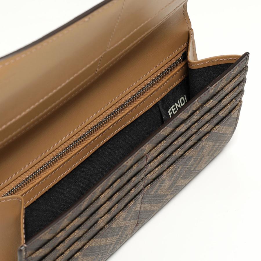 FENDI（フェンディ） 二つ折り長財布 7M0264 AJF8 メンズ FFロゴ 小銭