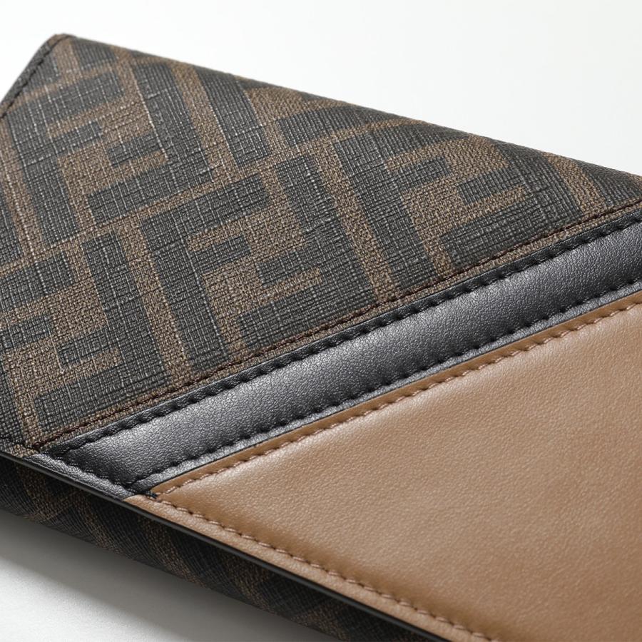 FENDI（フェンディ） 二つ折り長財布 7M0264 AJF8 メンズ FFロゴ 小銭