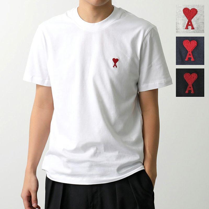 ami アミパリ Tシャツ XXS 2025 Ami De Coeur ロングスリーブ Tシャツ ホワイト | AMI PARIS