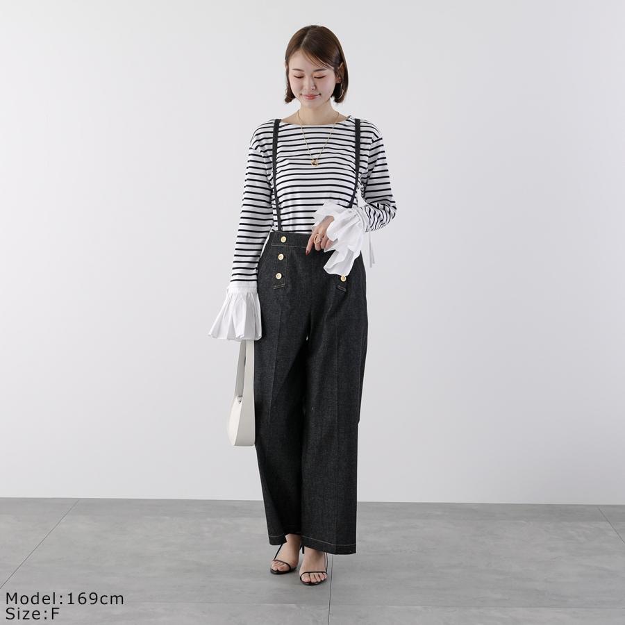 Mewl（ミュール） カットソー M251-85103 シャツスリーブ ボーダー