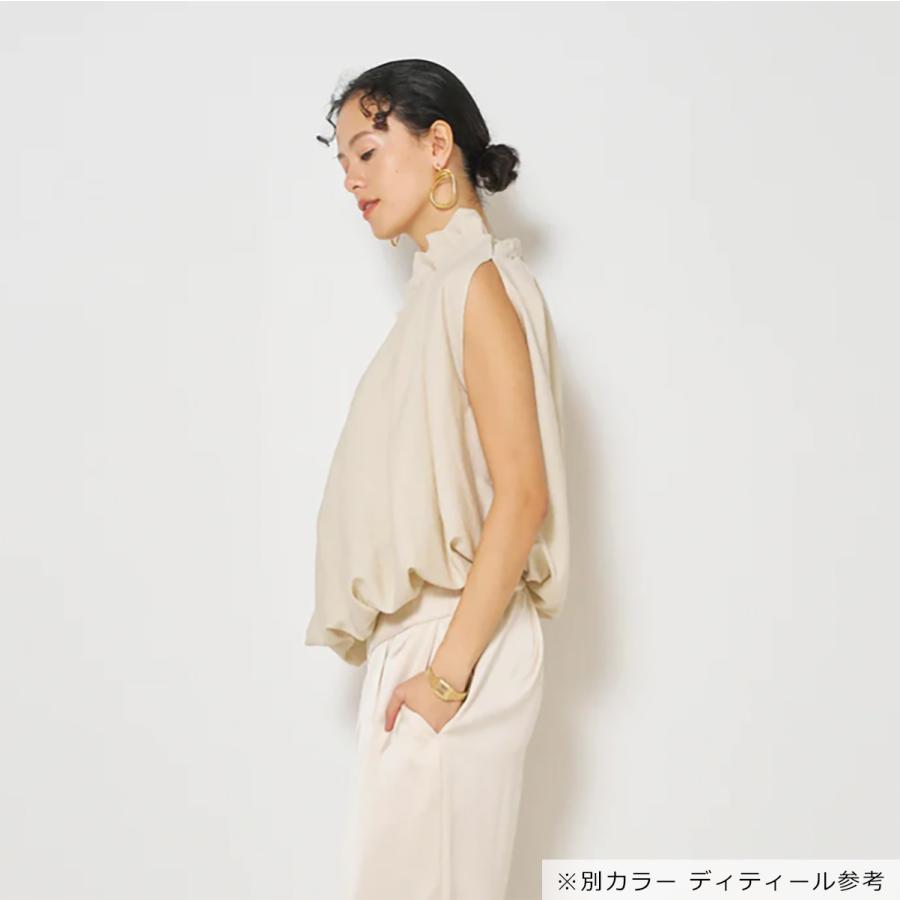 Mewl（ミュール） ブラウス M251-25118 リネン混 マルチWAY トップス