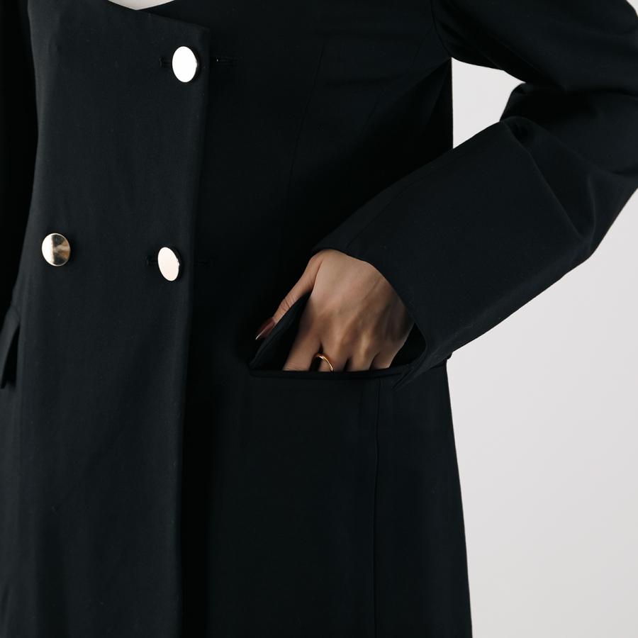 Mewl（ミュール） ジャケット M251-43100 Uネックハイテンション