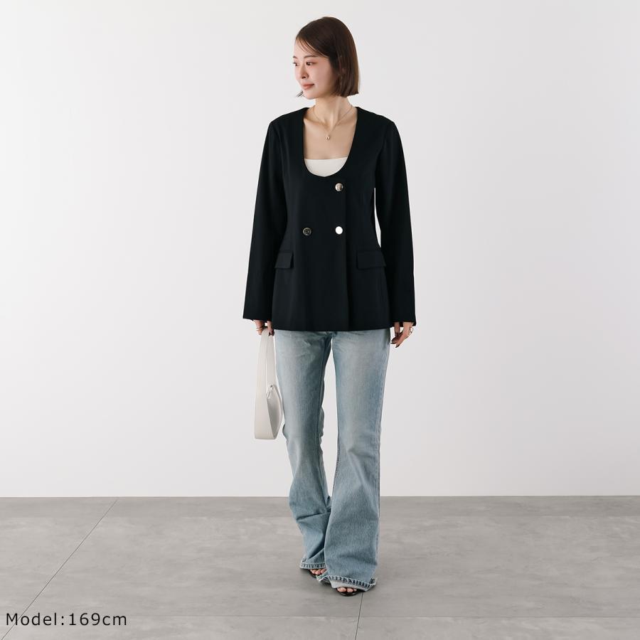 Mewl（ミュール） ジャケット M251-43100 Uネックハイテンション