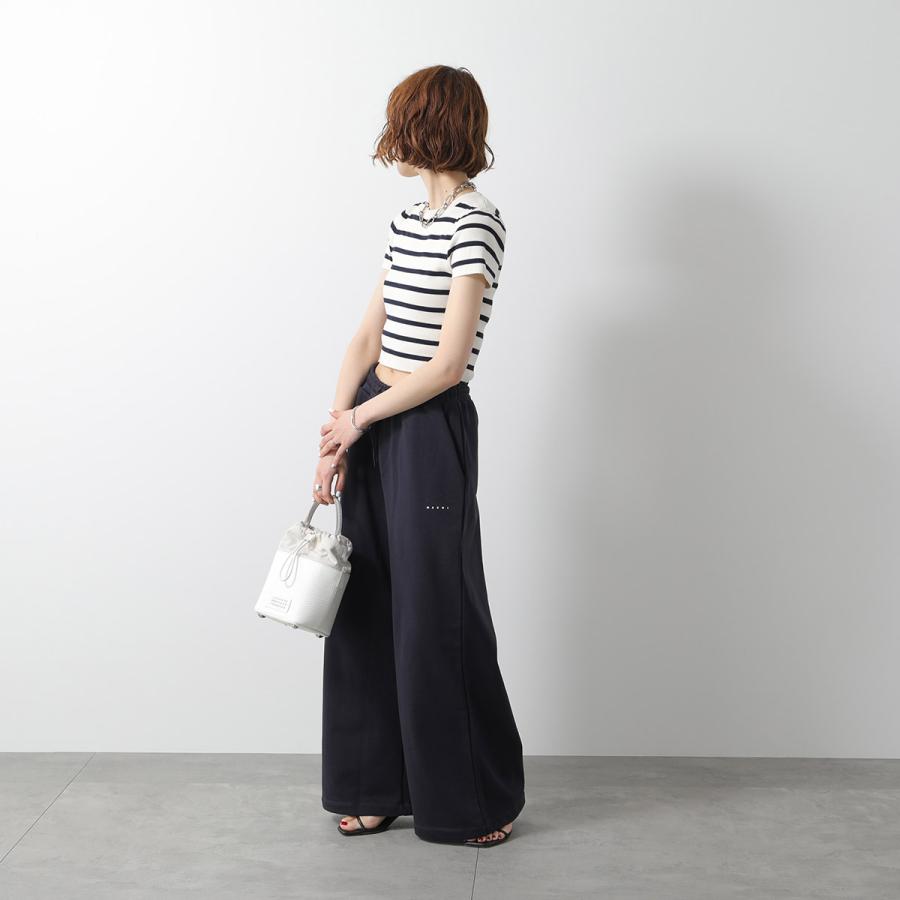 MARNI KIDS マルニ キッズ スウェットパンツ M01432 M00V0 レディース ガールズ ワイドパンツ コットン ロゴ カラー2色_5
