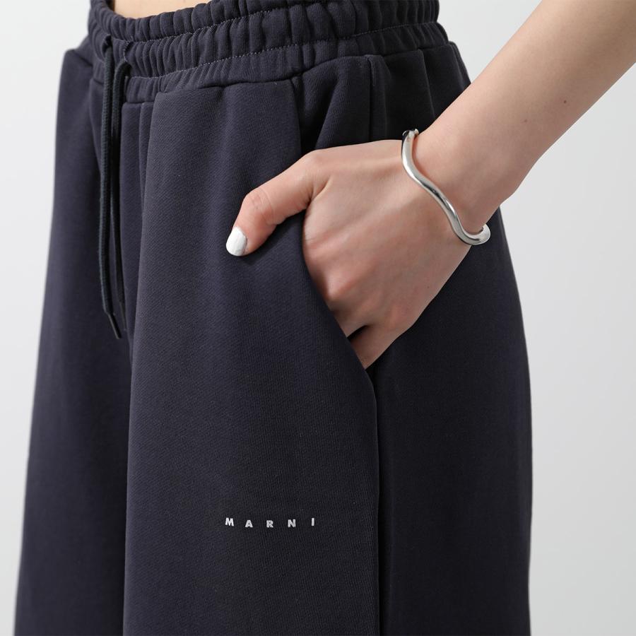 MARNI KIDS マルニ キッズ スウェットパンツ M01432 M00V0 レディース ガールズ ワイドパンツ コットン ロゴ カラー2色_6