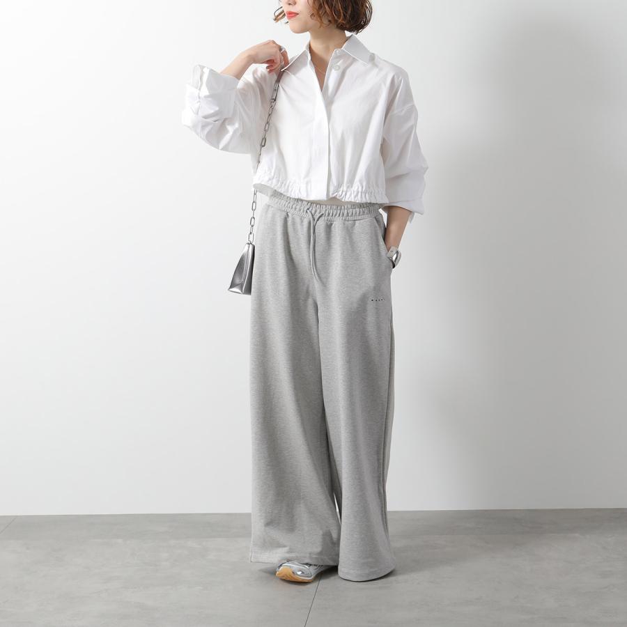 MARNI KIDS マルニ キッズ スウェットパンツ M01432 M00V0 レディース ガールズ ワイドパンツ コットン ロゴ カラー2色_8