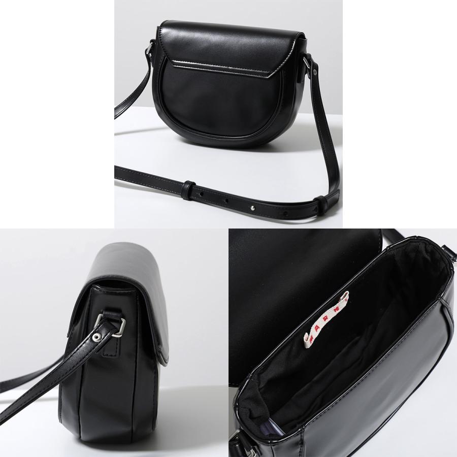 マルニ　キッズライン　バッグ　黒　ブラック　ボディバッグ　ショルダーバッグ MARNI（マルニ） MARNI KIDS キッズ ショルダーバッグ M01476 M00TK