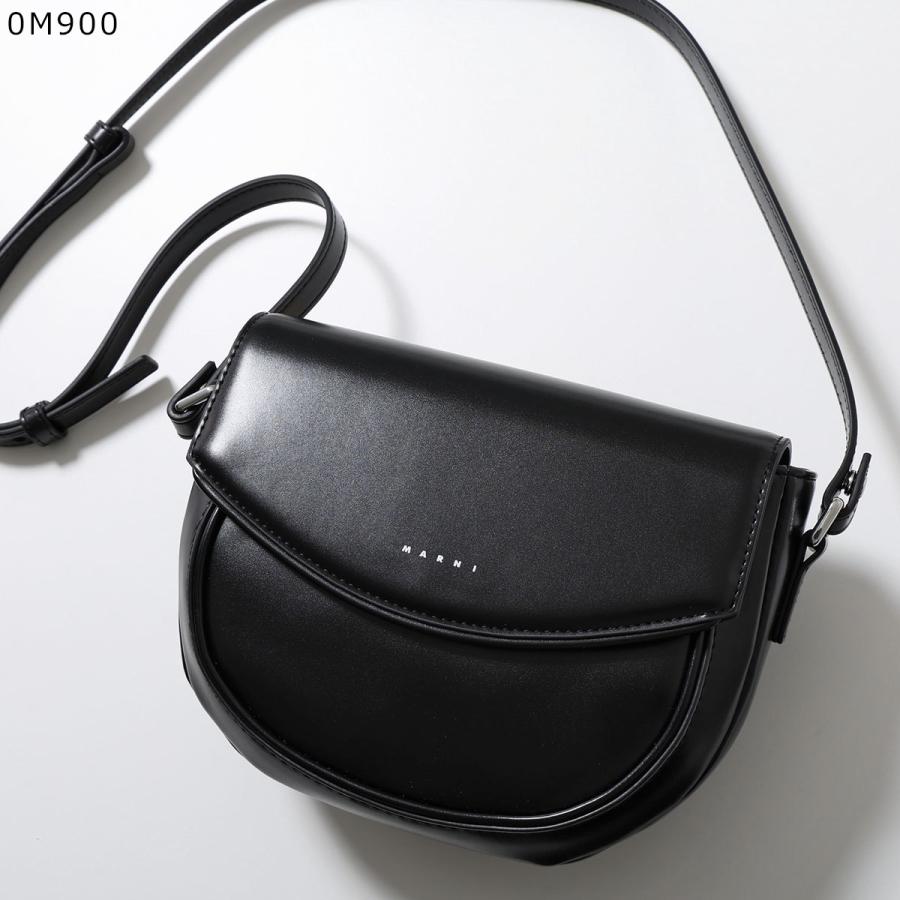 マルニ　キッズライン　バッグ　黒　ブラック　ボディバッグ　ショルダーバッグ MARNI（マルニ） MARNI KIDS キッズ ショルダーバッグ M01476 M00TK