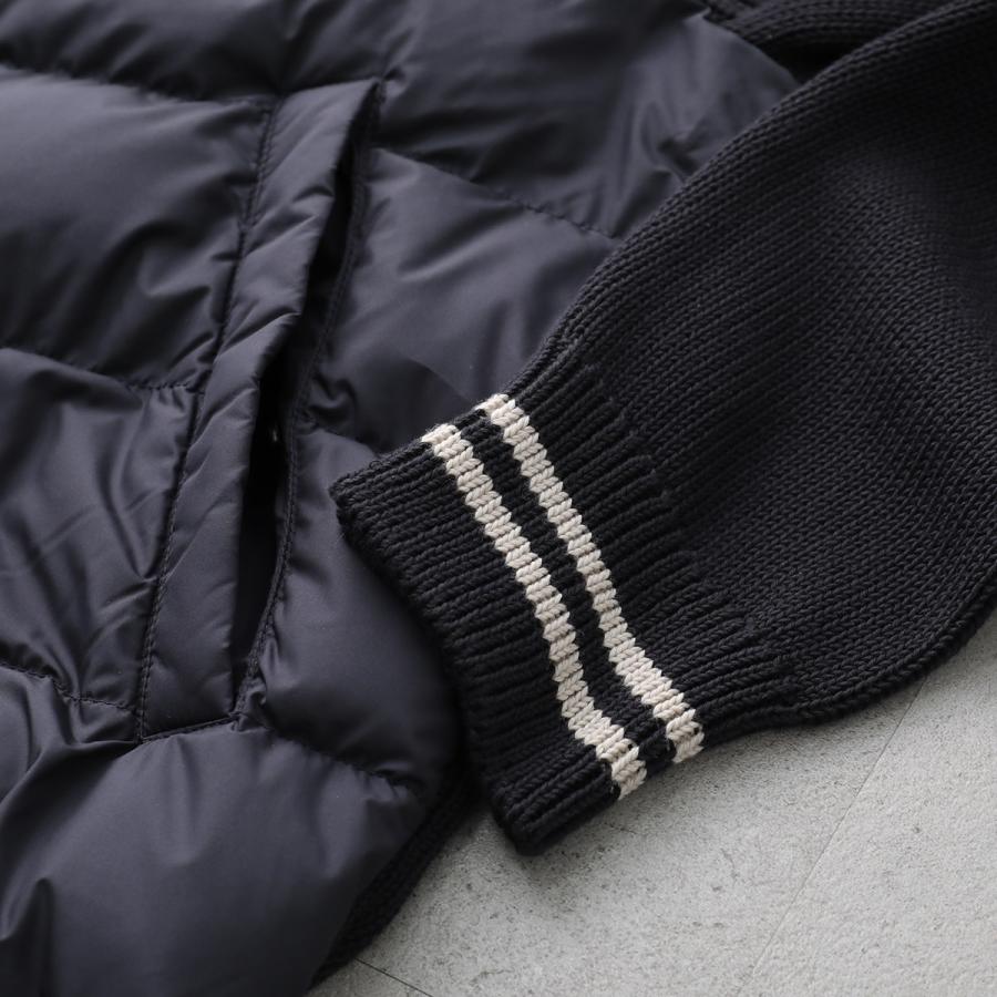 美品 モンクレール 23SS ニットコンビ ライト ダウンジャケット M 美品 モンクレール 23SS ニットコンビ ライト ダウンジャケット M 美品