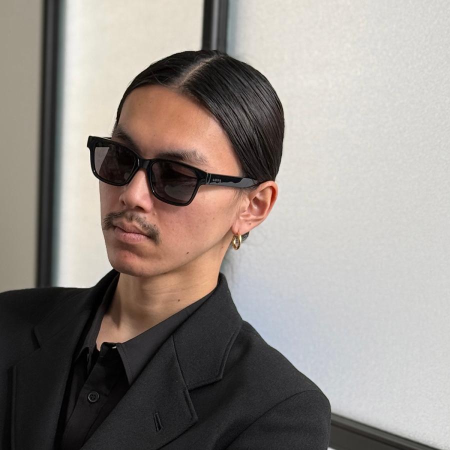 GUCCI（グッチ） サングラス GG1716S メンズ スクエア型 ロゴ フルリム
