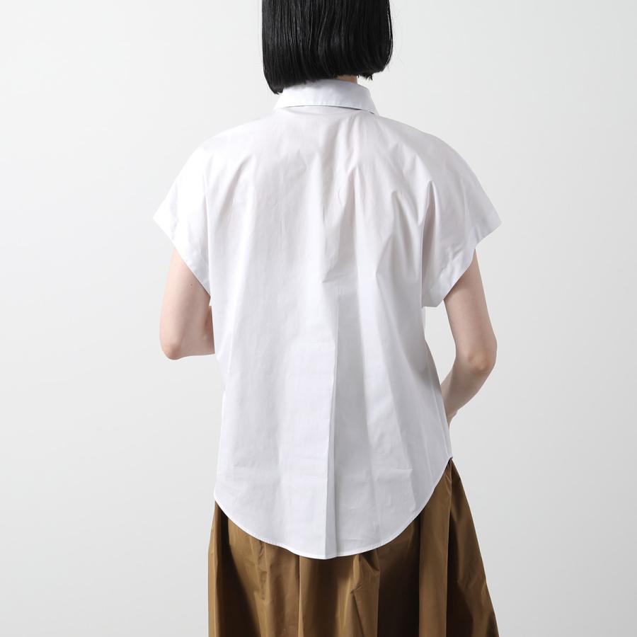 HERNO（ヘルノ） 半袖 シャツ BLUSA POPELINE MONOGRAM BL000017D-M01