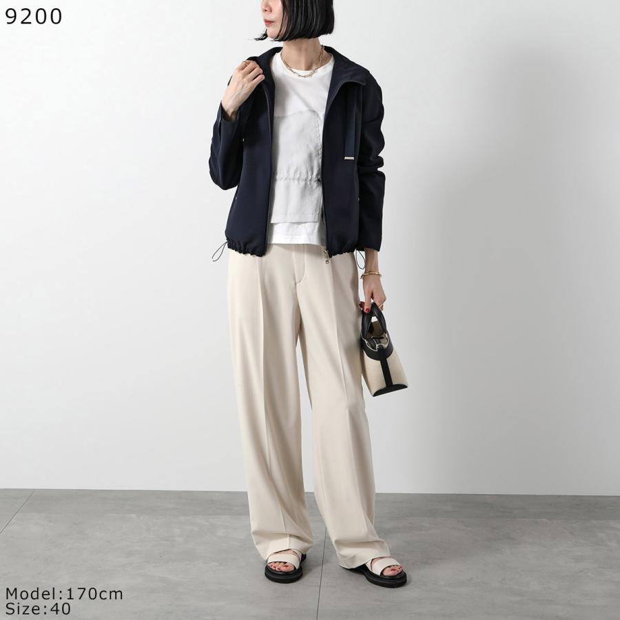 未使用級　HERNO FIRST-ACT ノーカラージャケット　46　イタリア製 HERNO（ヘルノ） ブルゾン GIACCA CORTA FIRST-ACT GI000311D 13455S