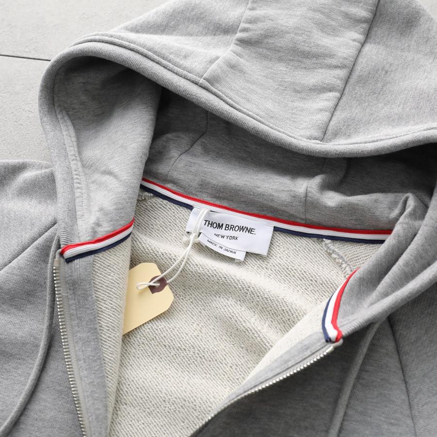 THOM BROWNE（トム ブラウン） ジップアップパーカー MJT022H-00535