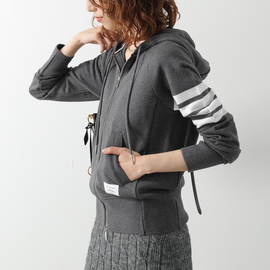 THOM BROWNE（トム ブラウン） ジップアップパーカー MJT022H-00535