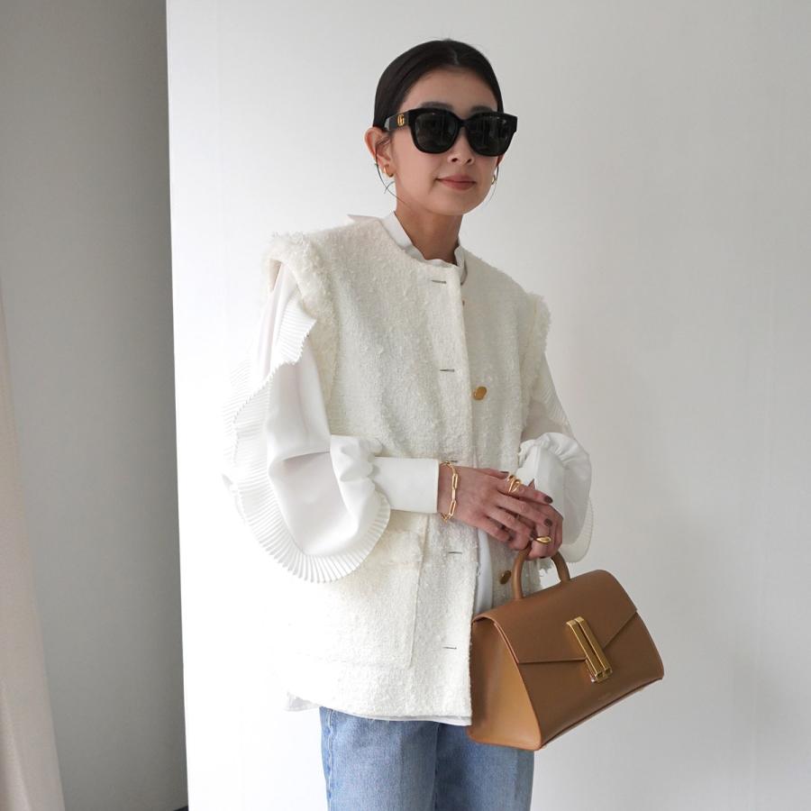 anana（アナナ） ブラウス a51-033 レディース 袖プリーツデザイン