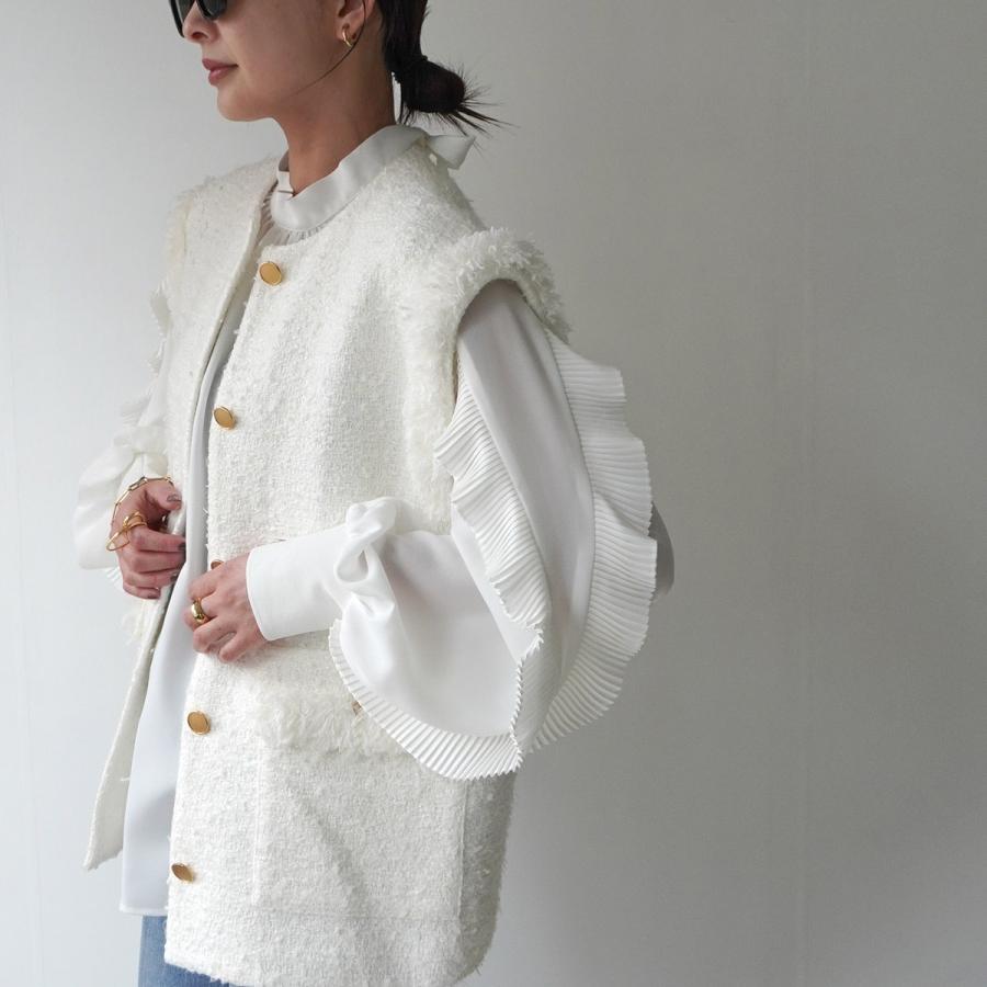 anana（アナナ） ブラウス a51-033 レディース 袖プリーツデザイン