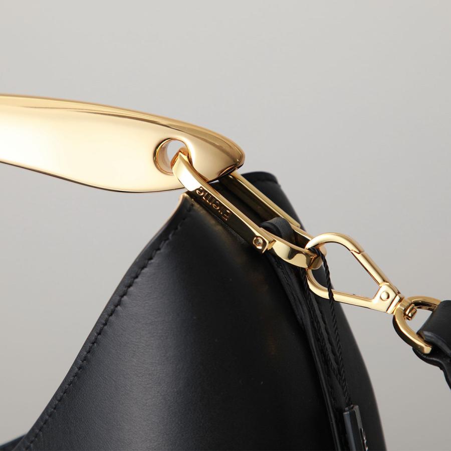 エレメ　ブーメラン　メタルバッグ 編み込みレザー　キャメル Small Boomerang Woven Leather Taupe - Woven Handbags for Women