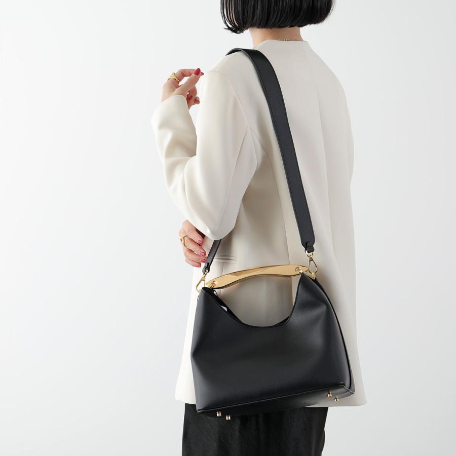 elleme Elleme エレメ ハンドバッグ Boomerang Leather elleme Elleme エレメ ハンドバッグ Boomerang Leather