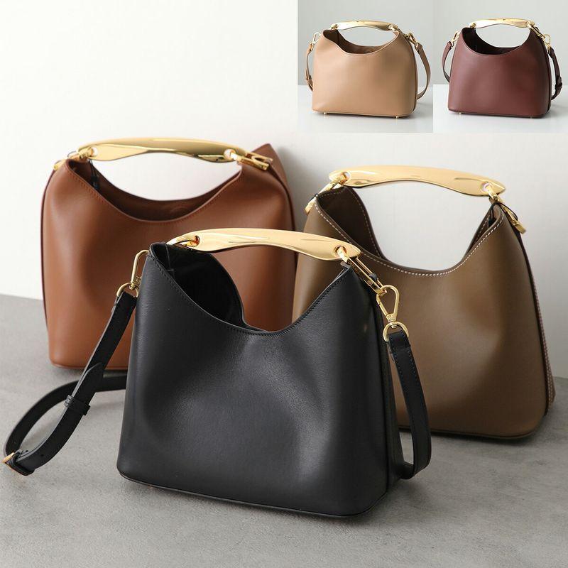 elleme（エレメ） ハンドバッグ Small Boomerang Leather ブーメラン