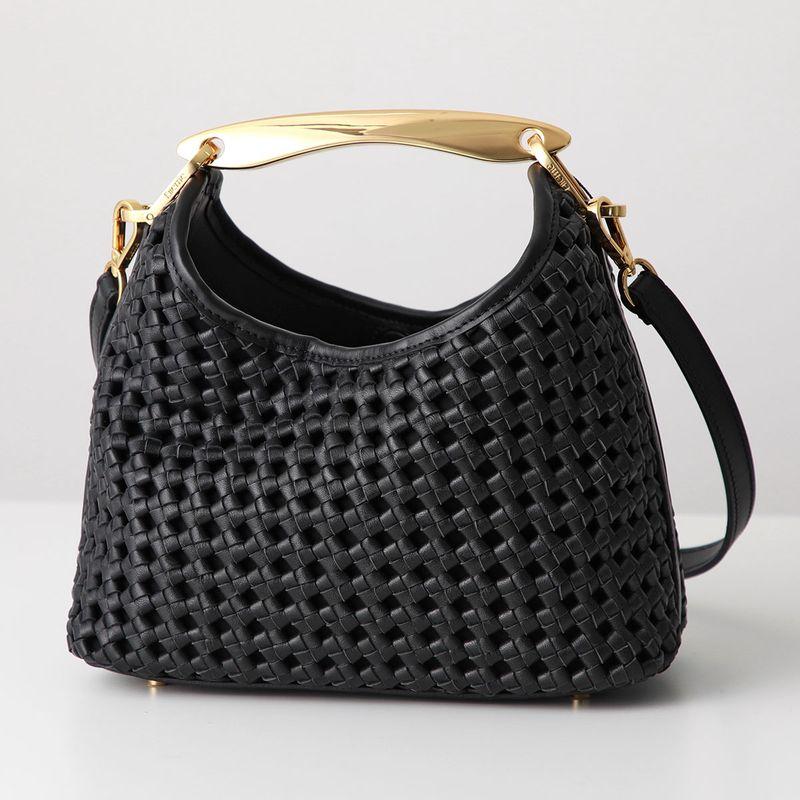 elleme（エレメ） ハンドバッグ Small Boomerang Woven Leather